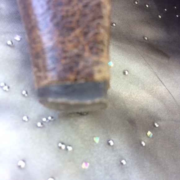 Seychelles Brown Heels with Studs - Picture 6 of 8